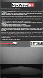 Mobile Screenshot of nexwaverf.com